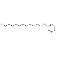 7170-44-7 11-phenoxyundecanoic acid chemical structure