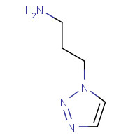 4369-58-8 1H-1,2,3-triazole-1-propanamine chemical structure