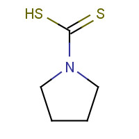 872-71-9 1-pyrrolidinecarbodithioic acid chemical structure