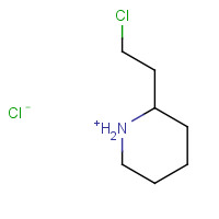 60012-49-9 2-(2-Chloroethyl)piperidinium chloride chemical structure