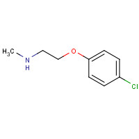 65686-13-7 2-(4-Chlorophenoxy)-N-methylethanamine chemical structure