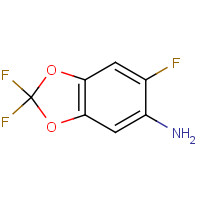 120934-03-4 2,2,6-Trifluoro-1,3-benzodioxol-5-amine chemical structure