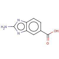 76391-97-4 2-Amino-benzimidazole-5-carboxylic acid chemical structure
