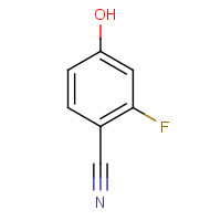 675602-93-4 2-Fluoro-4-hydroxybenzonitrile chemical structure