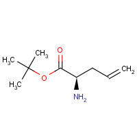 199588-89-1 2-Methyl-2-propanyl (2R)-2-amino-4-pentenoate chemical structure