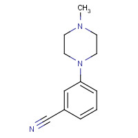 204078-35-3 3-(4-methylpiperazin-1-yl)benzonitrile chemical structure