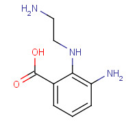 394655-20-0 3-Amino-2-[(2-aminoethyl)amino]benzoic acid chemical structure