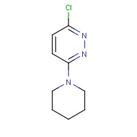 1722-11-8 3-chloro-6-piperidin-1-ylpyridazine chemical structure