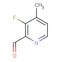 408502-23-8 3-Fluoro-4-methylpyridine-2-carbaldehyde chemical structure