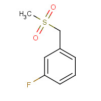 25195-47-5 3-Fluorobenzyl methyl sulfone chemical structure