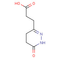 98334-84-0 3-Pyridazinepropanoic acid, 1,4,5,6-tetrahydro-6-oxo- chemical structure