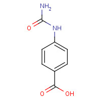 6306-25-8 4-(carbamoylamino)benzoic acid chemical structure