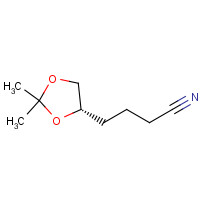 90472-95-0 4-[(4S)-2,2-Dimethyl-1,3-dioxolan-4-yl]butanenitrile chemical structure