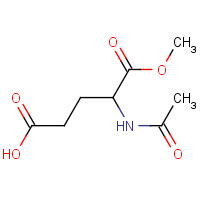 17015-15-5 4-acetamido-5-methoxy-5-oxo-pentanoic acid chemical structure