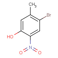 185316-58-9 4-Bromo-5-methyl-2-nitrophenol chemical structure