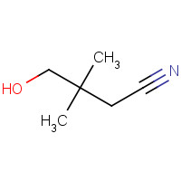 129415-93-6 4-Hydroxy-3,3-dimethylbutanenitrile chemical structure
