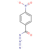 2733-41-7 4-nitrobenzoyl azide chemical structure