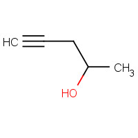 2117-11-5 4-Pentyn-2-ol chemical structure