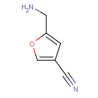 232280-80-7 5-(Aminomethyl)-3-furonitrile chemical structure