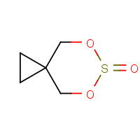 89729-09-9 5,7-Dioxa-6-thiaspiro[2.5]octane 6-oxide chemical structure