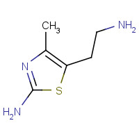 142437-67-0 5-Thiazoleethanamine, 2-amino-4-methyl- chemical structure
