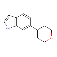885273-37-0 6-(Tetrahydro-2H-pyran-4-yl)-1H-indole chemical structure