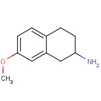 121216-43-1 7-Methoxy-1,2,3,4-tetrahydronaphthalen-2-amine chemical structure