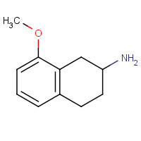 3880-77-1 8-methoxy-1,2,3,4-tetrahydronaphthalen-2-amine chemical structure