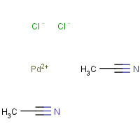 14593-43-2 Acetonitrile - dichloropalladium (2:1) chemical structure