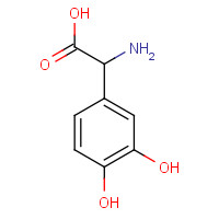 16534-84-2 Amino(3,4-dihydroxyphenyl)acetic acid chemical structure