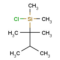 67373-56-2 Chloro(2,3-dimethylbutan-2-yl)dimethylsilane chemical structure