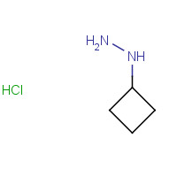 742673-64-9 Cyclobutylhydrazine hydrochloride (1:1) chemical structure