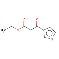 887411-89-4 Ethyl 3-oxo-3-(1H-pyrrol-3-yl)propanoate chemical structure