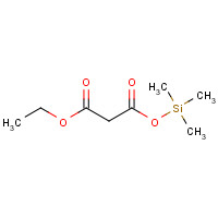 18457-03-9 Ethyl trimethylsilyl malonate chemical structure