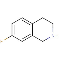 406923-91-9 isoquinoline, 7-fluoro-1,2,3,4-tetrahydro- chemical structure