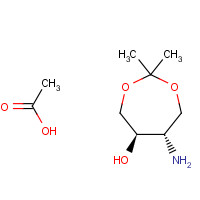 79944-37-9 L(+)-Aminodioxepane acetate chemical structure