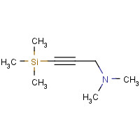 3550-35-4 N,N-Dimethyl-3-(trimethylsilyl)prop-2-yn-1-amine chemical structure