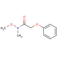 91012-53-2 N-methoxy-N-methyl-2-phenoxyacetamide chemical structure