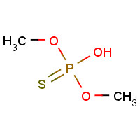 23754-87-2 O,O-dimethyl hydrogen phosphorothioate chemical structure