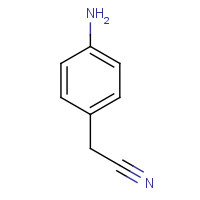 3457-99-6 p-Aminobenzyl cyanide chemical structure