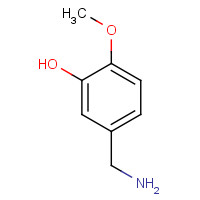 42365-68-4 phenol, 5-(aminomethyl)-2-methoxy- chemical structure