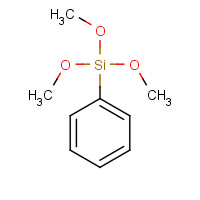 2996-92-1 Phenyltrimethoxysilane chemical structure