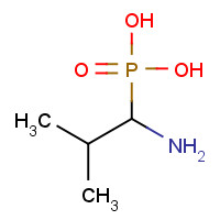 18108-24-2 Phosphonic acid, (1-amino-2-methylpropyl)- chemical structure