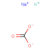 10424-09-6 Potassium sodium carbonate chemical structure