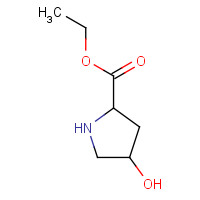 33996-30-4 proline, 4-hydroxy-, ethyl ester chemical structure