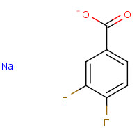522651-44-1 Sodium 3,4-difluorobenzoate chemical structure