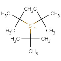 18159-55-2 Tris(2-methyl-2-propanyl)silyl chemical structure