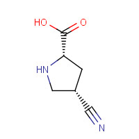 1001354-49-9 (2S,4S)-4-cyanopyrrolidine-2-carboxylic acid chemical structure