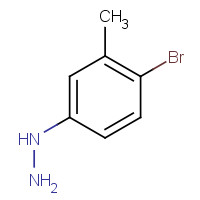 90284-70-1 (4-BROMO-3-METHYL-PHENYL)-HYDRAZINE chemical structure