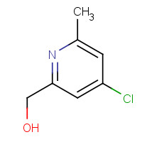 98280-32-1 (4-CHLORO-6-METHYL-PYRIDIN-2-YL)-METHANOL chemical structure
